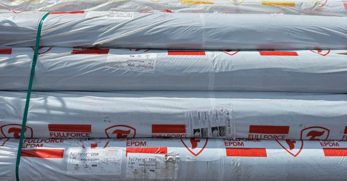 Commercial-Grade Self-Adhering EPDM Rubber Roofing Membrane (60 Mil)