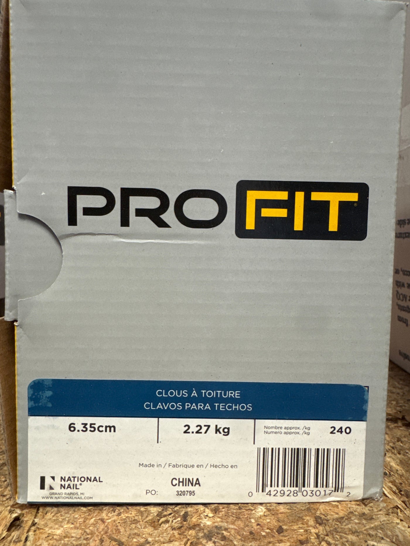 Nails 2-1/2 5lb - Reseller